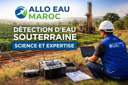 Détection d’eau souterraine scientifique au Maroc par Allo Eau Maroc