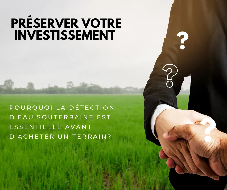 detection eau souterraine avant achat terrain 