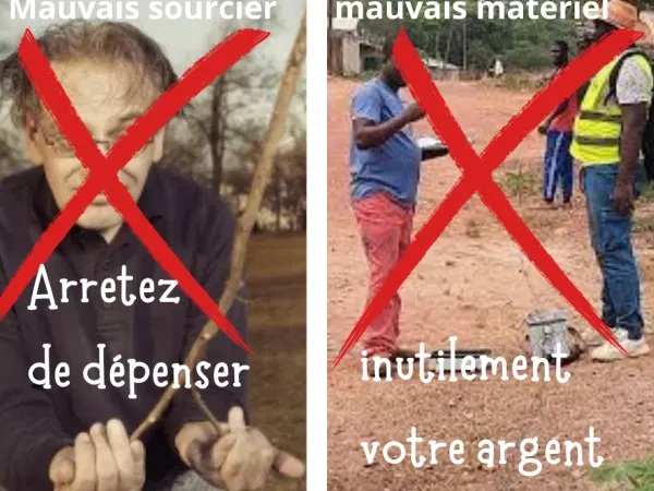 mauvais sourcier petits prix
