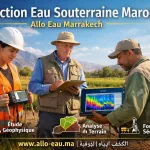 Détection eau souterraine au Maroc – étude géophysique Allo Eau Marrakech