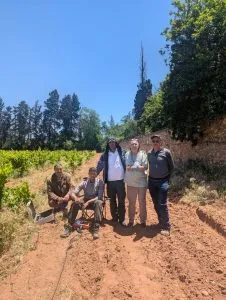 Étude de détection eau souterraine réalisée pour un vignoble de 2000 hectares au Maroc dans le cadre d'un projet agricole d'envergure