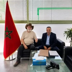 Allo Eau Maroc avec un client professionnel au Maroc