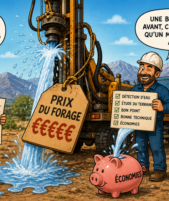 Illustration des erreurs à éviter pour ne pas rater un forage d’eau au Maroc