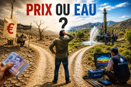 Prix d’un sourcier au Maroc : choisir entre un prix bas et une véritable recherche d’eau