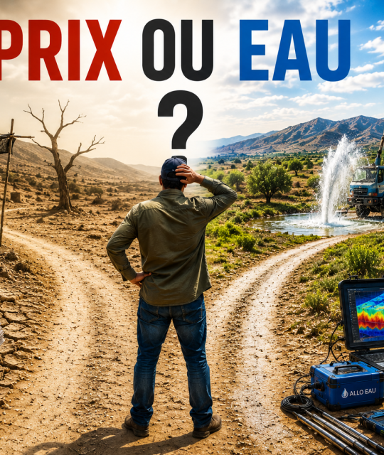 Prix d’un sourcier au Maroc : choisir entre un prix bas et une véritable recherche d’eau