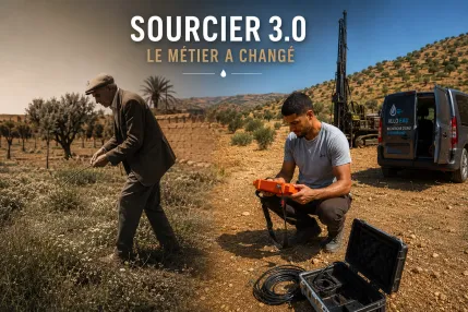 Sourcier 3.0 au Maroc : évolution de la recherche d’eau souterraine vers les technologies modernes