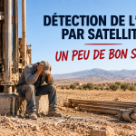 Détection de l’eau par satellite et forage sec