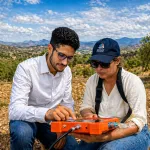 Étude géophysique avant forage d'eau au Maroc
