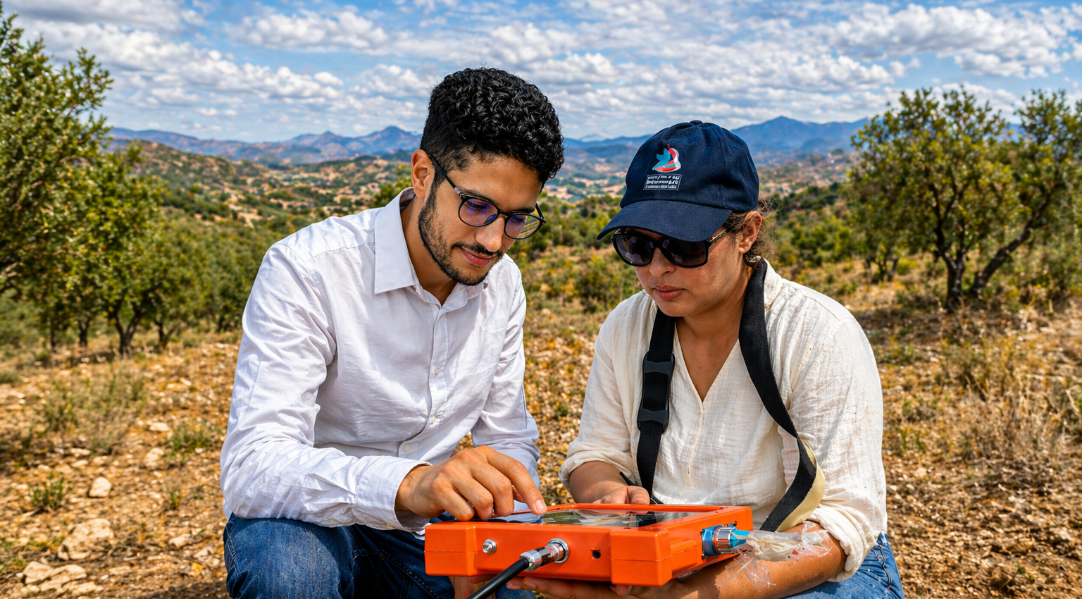 Étude géophysique pour la recherche d’eau souterraine avant forage au Maroc