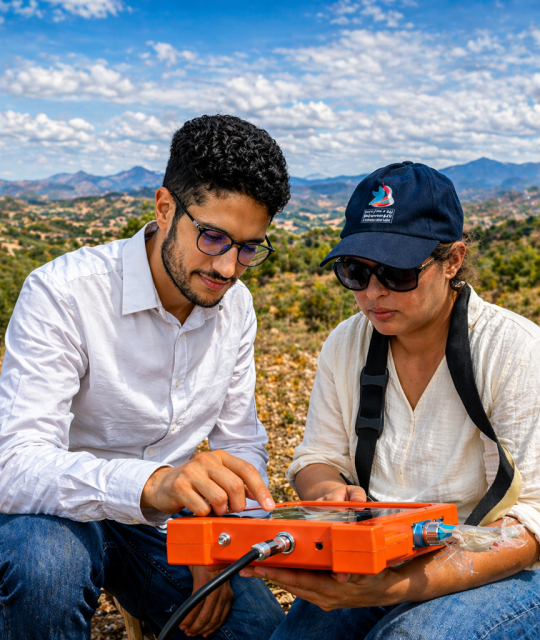 Étude géophysique pour la recherche d’eau souterraine avant forage au Maroc