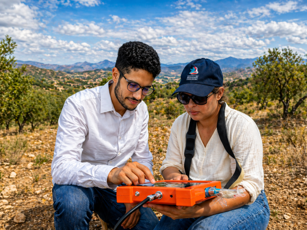 Étude géophysique pour la recherche d’eau souterraine avant forage au Maroc